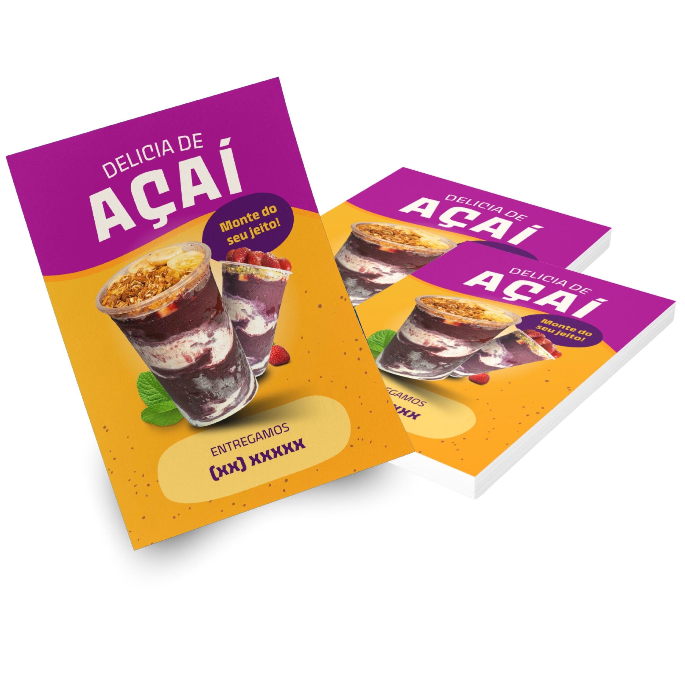 1000 panfletos 15x10 - 4x4